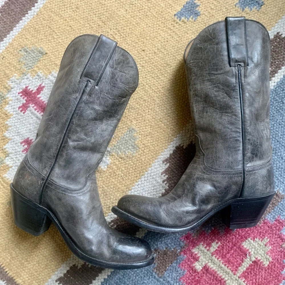 Women’s size 10B Lucchese western cowboy boots - Picture 3 of 9